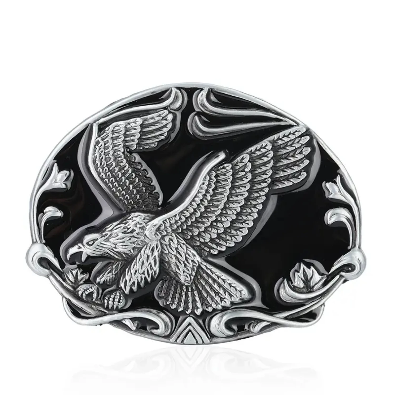 

Western Denim Fashion Eagle Buckle Belt - Versatile and Classic Stylish Accessory