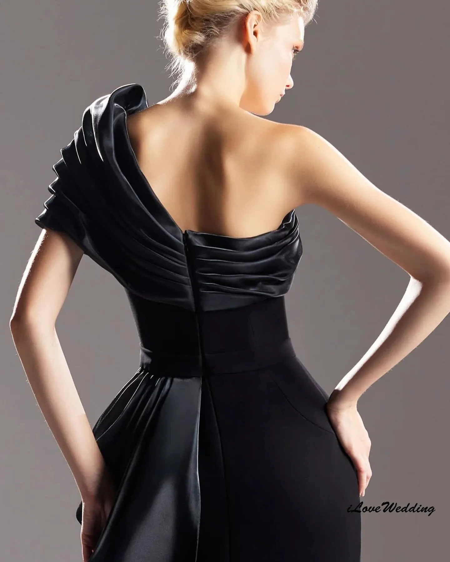 One Shoulder Organza Prom Dresses 2025 Pleated Formal Gowns Wedding Party Dress For Women Guest Sexy Evening Dresses Customized