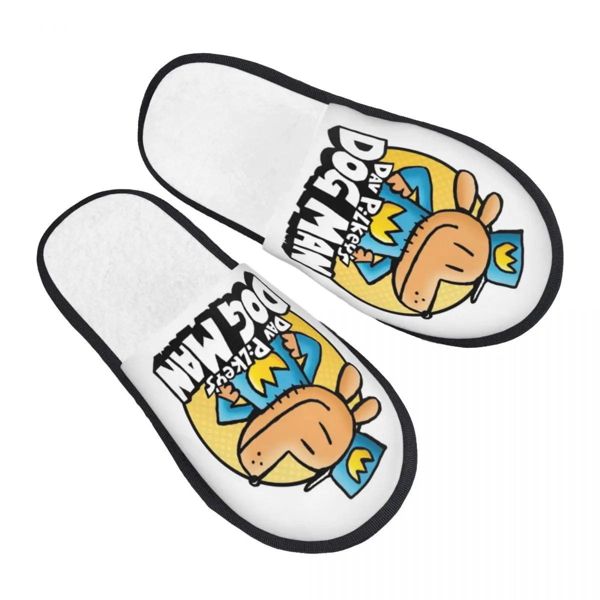 

Custom Dogs Man Memory Foam Slippers Women Soft Warm House Slippers