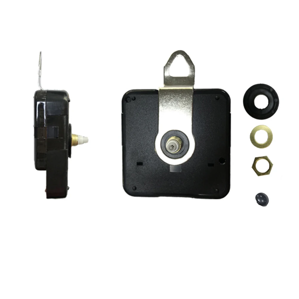 

Silent Quartz Clock Movement Kit Black DIY Replacement for Wall Desk Cross Stitch Clocks Simple Elegant Design Fine Workmanship