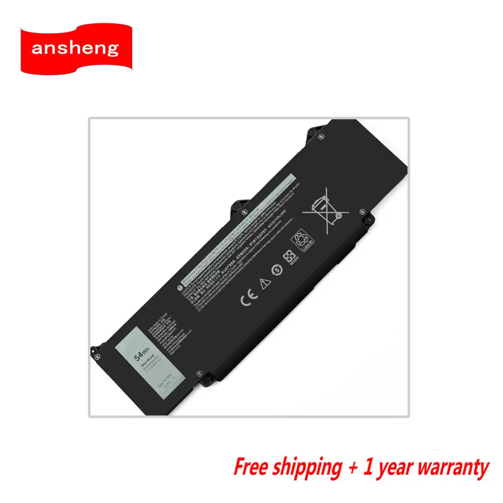 

11.4V 54WH R73TC Laptop Battery For Dell Latitude 3340 3440 Precision 3480 3580 2-in-1 R73TC JTG7N KDM9P GTG7N