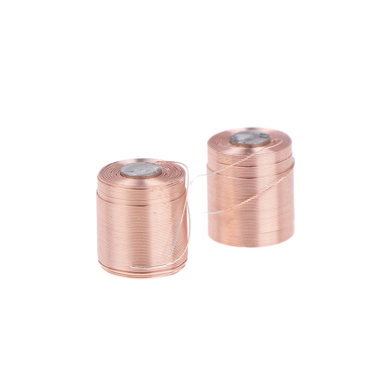 Micro Electromagnet Coil 9x10mm with Iron Core, 0.16mm Copper Wire 26 Ohm Resistance, Mini Solenoid for DIY Electronics