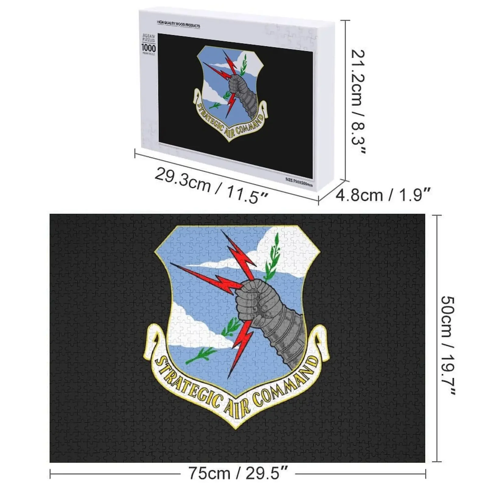 เกมปริศนาจิ๊กซอว์การบังคับบัญชาทางอากาศเชิงกลยุทธ์ ของขวัญที่ปรับแต่งได้สำหรับเด็ก ปริศนาสำหรับเด็ก