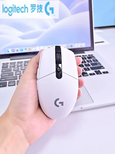 Imagen 2 del producto Logitech G304 ratón inalámbrico para juegos de velocidad de luz Hero 12K Sensor 12000DPI accesorios para ordenador portátil ratón inalámbrico sin versión de controlador