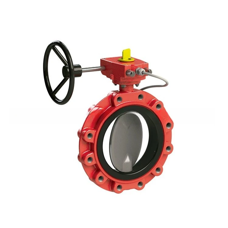 Butterfly valve EVFS short double flange face to face
