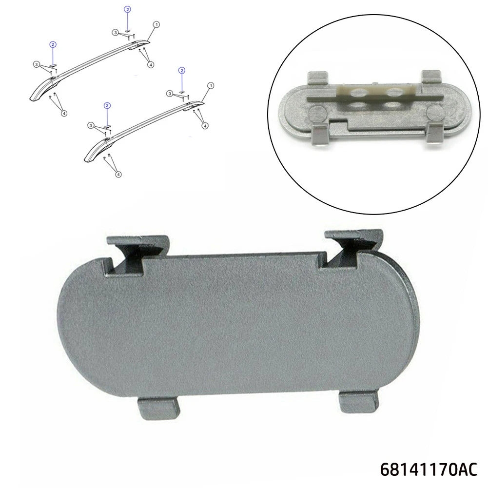 

Накладки на рейлинги багажника 6.3x1.9см 68141170AC для Cherokee 2014-2019, для Jeep, новые