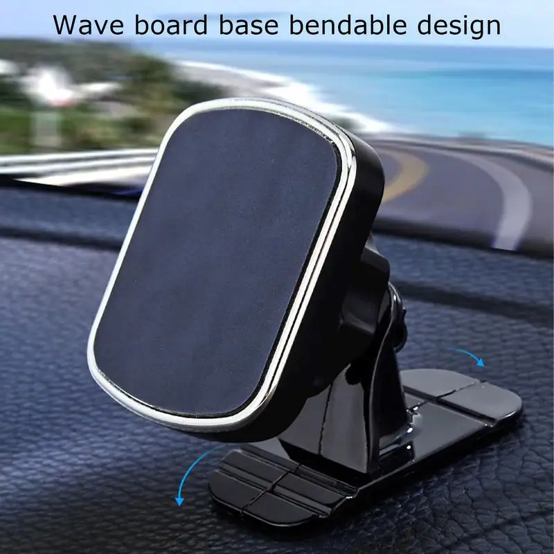 Магнитный держатель для телефона на присоске, нескользящая стойка для смартфона, магнитное крепление на присоске, гибкий кронштейн для смартфона, автомобильные подставки для