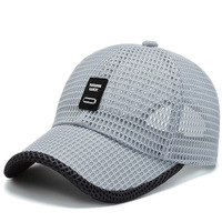 [NORTHWOOD] Men's Mesh Baseball Cap Breathable Summer Caps Dad Hat Outdoor Fishing Hats Bone Gorras Snapback Trucker Cap