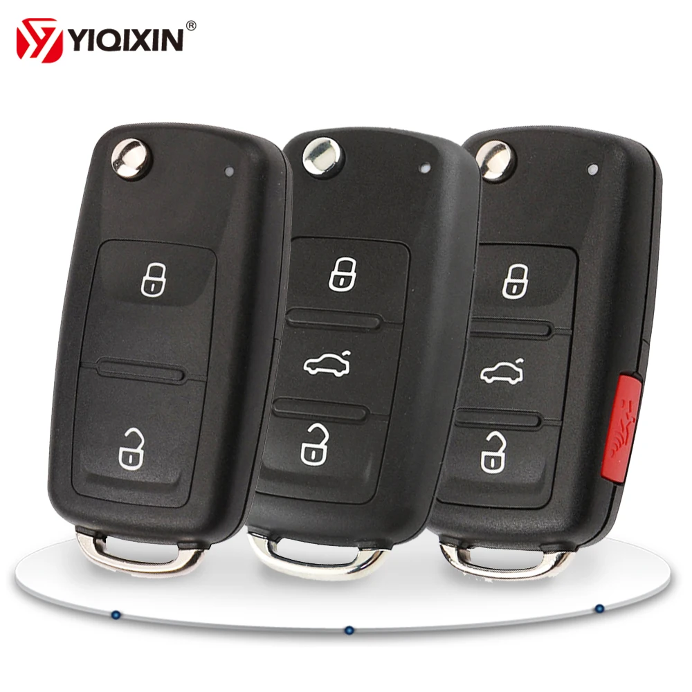 

Для VW складной удаленный автомобильный ключ для Volkswagen Beetle Caddy Eos Golf Jetta Polo Scirocco Tiguan Touareg Sagitar MK6 чехол-брелок