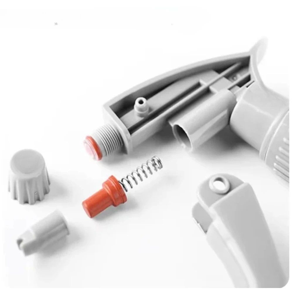 5 Stück, verstellbarer Sprühkopf mit Auslösemechanismus, robust, säure- und alkalibeständig, für die Fahrzeugaufbereitung, die Autoreinigung, den Haus- und Gartenbereich. – Detail 2