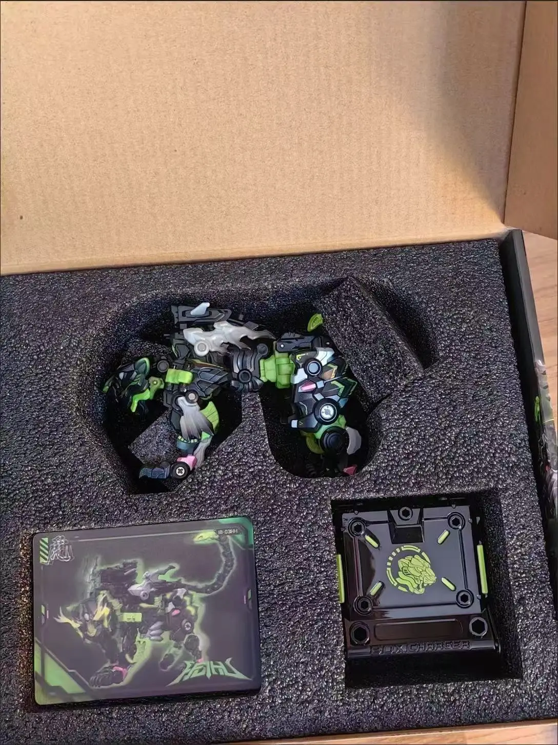 Disponibile 52TOYS Transformation INFINITYBOX Serie IB-03HH Black Tiger Edizione Limitata Mecha e Action Figure Deformabile a Cubo