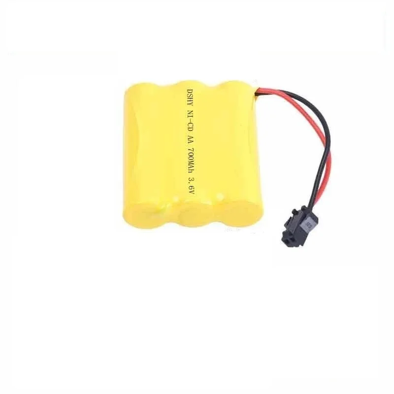 3.6V 700Mah Pin NiCD Dành Cho RC Đồ Chơi Ô Tô Xe Tăng Xe Tải Các Đoàn Tàu Thuyền RC Đồ Chơi Mô Hình Pin 3.6V Sạc Pin