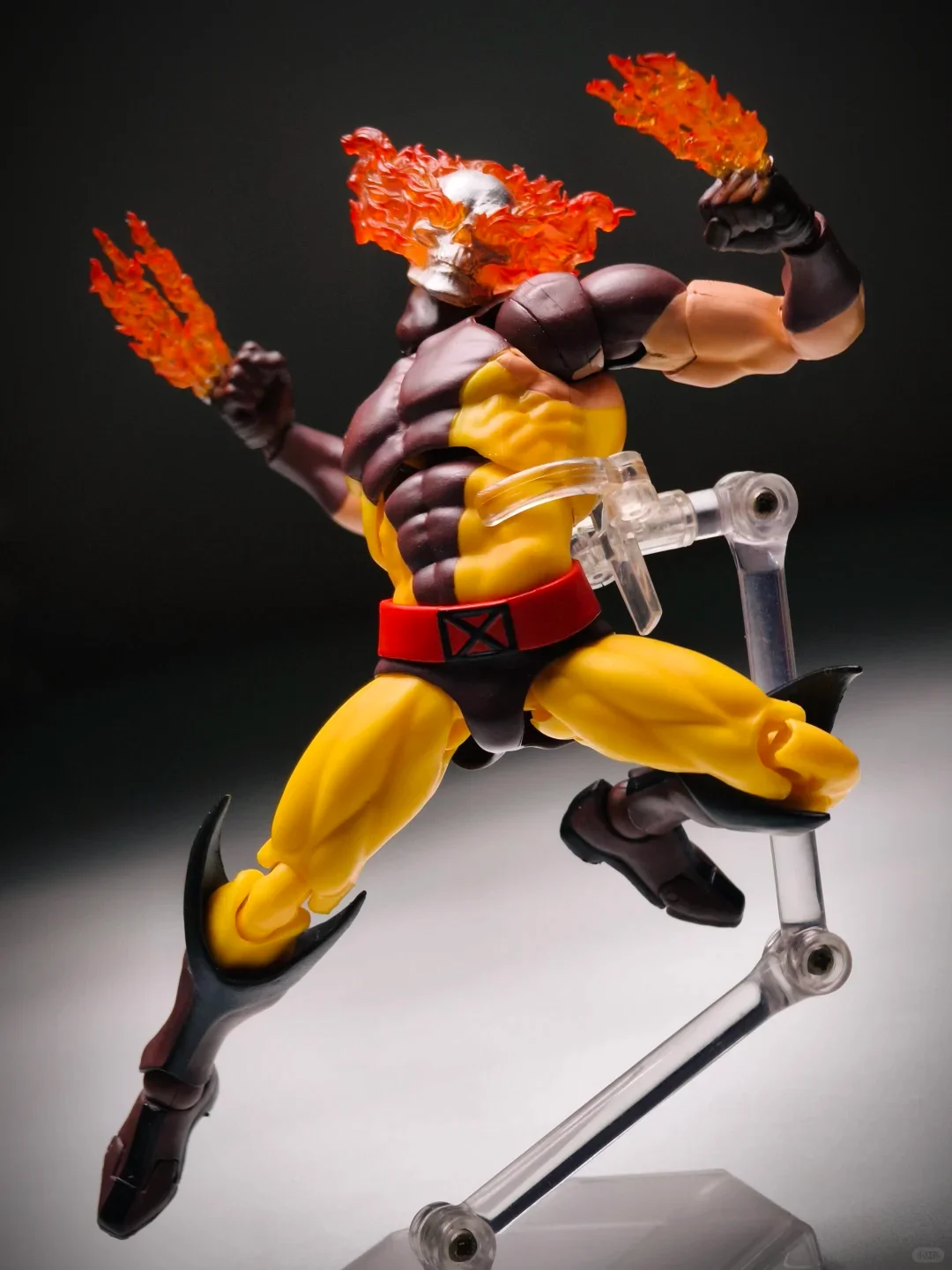 New Hot Ct Toys Wolverine Hellverine Action Figure Mafex 096 X-Men Anime Figures Model Doll Figures Collect Customized Toy Gifts