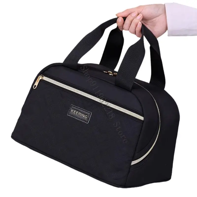 حقيبة غداء محمولة متعددة الأغراض تقدم حقيبة يد عزل حرارية ممتازة لأعمال النزهات أو التنقل اليومي 066F #3