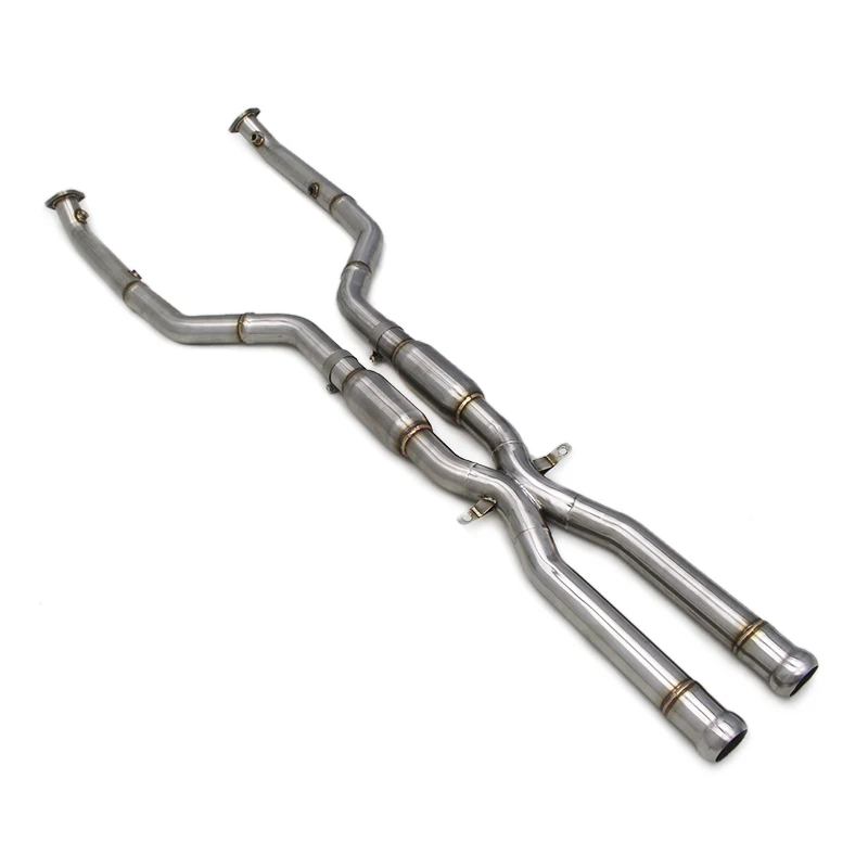

OBM In Stock Stainless Steel Exhaust X Mid Pipe For BMW M3 E90/E92/E93 V8 4.0L 2008-2013 Tuning Resonator Exhaust Pipes Factory
