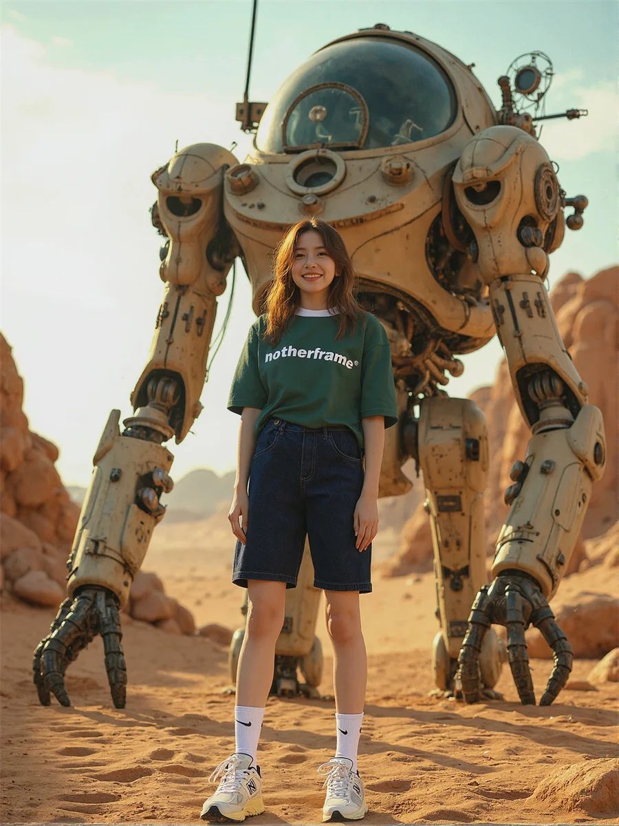 Pantaloncini da donna in tessuto denim Vinatge minuscolo giarrettiera da badminton combinazione diagramma treino corrida motociclista personalizzati