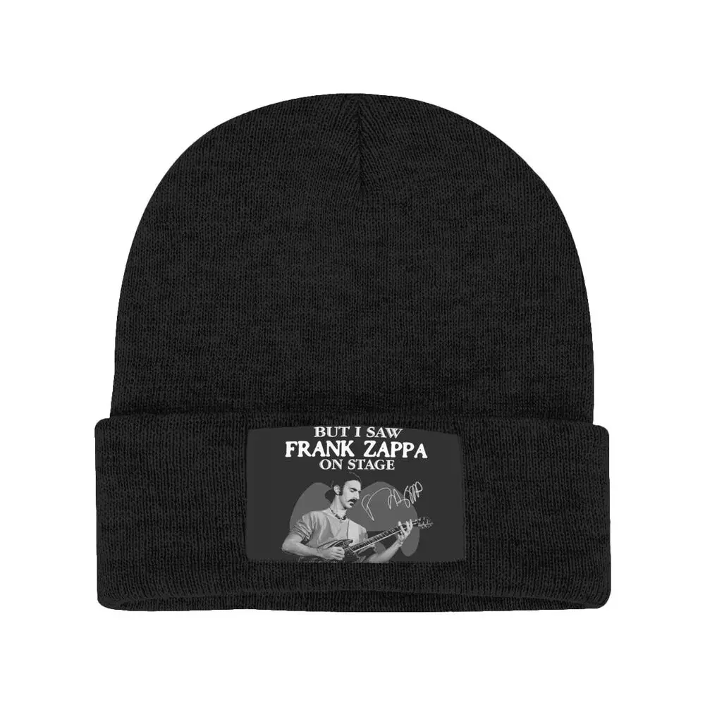 Yes I Am Old But I Saw Frank Zappa On Stage Knitted Beanie Hat Beanies Cap Winter Hipster Best Quality