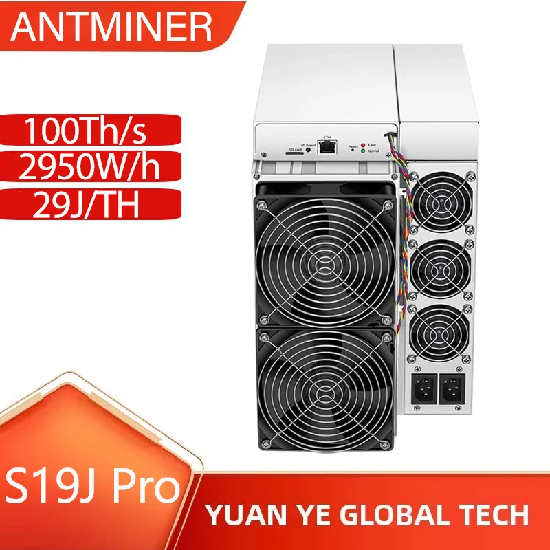 

Bitmain Antminer S19J Pro 100Th/s 2950W/h Asic Miner BTC BCH s19j pro Bitcoin Mining Machine Быстрая доставка