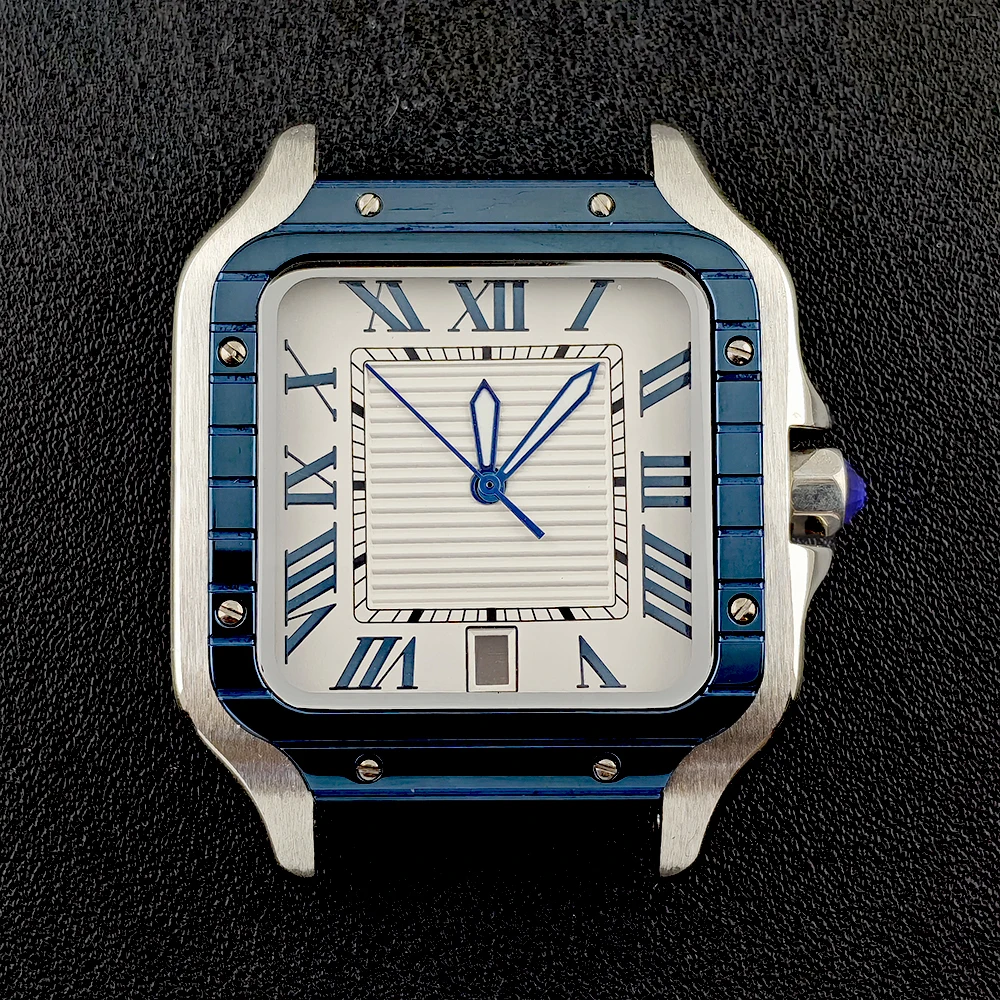 NH35 Watch Case Men's Automatic Watch Stainless Steel Case Customized Logo Dial NH35 Movement Watch Accessories