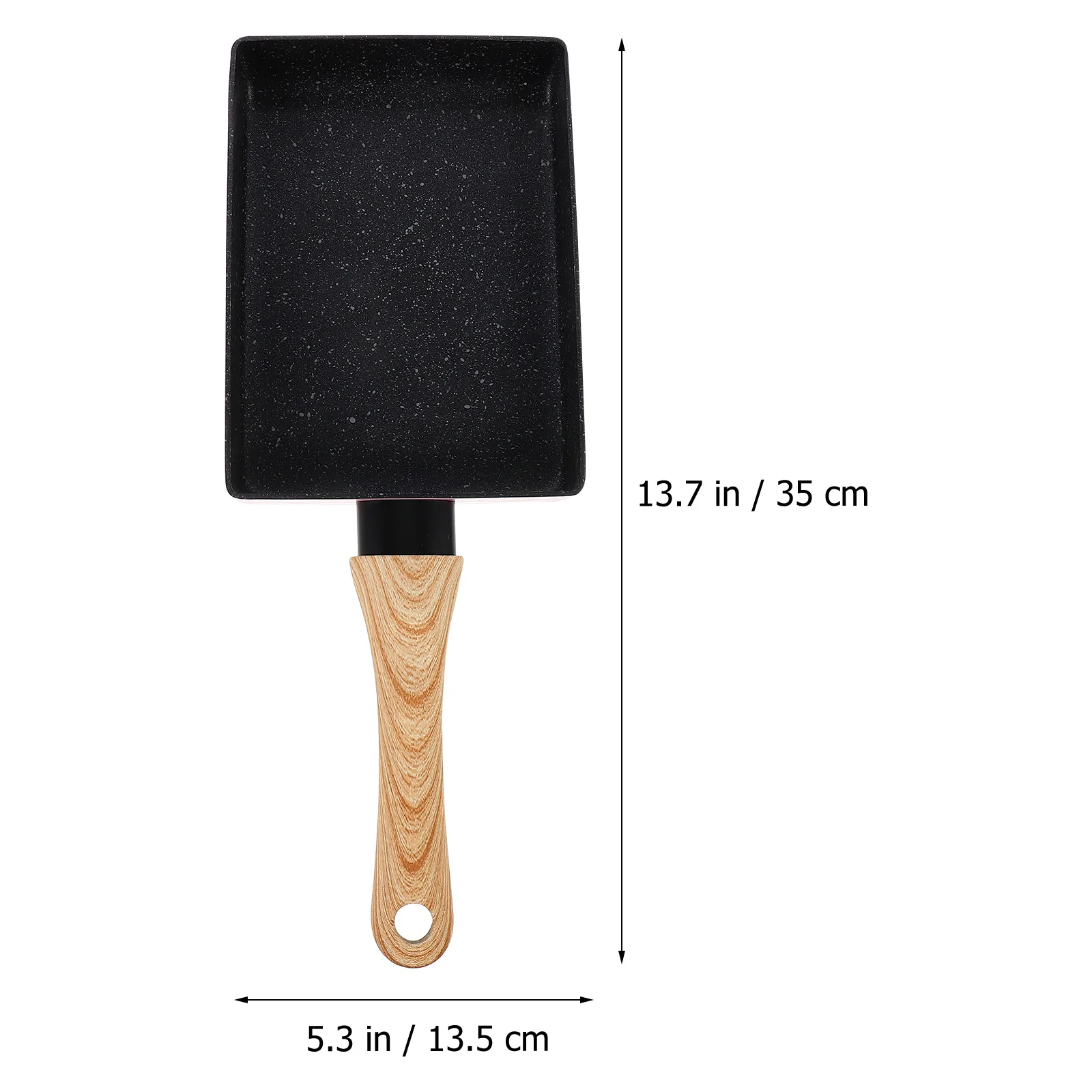 

1pc Mafan Stone Frying Pan Nonstick Aluminum Alloy Kitchen Cookware Ergonomic Handle For Induction Gas Stove Easy Clean