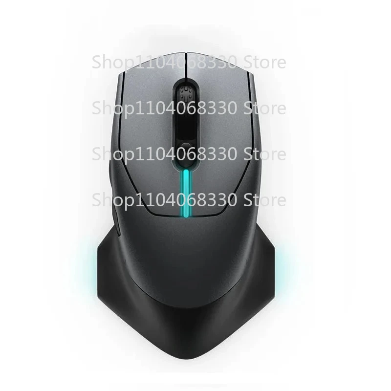 For Alienware AW610M Wired/Wireless Gaming Mouse 16000 DPI Optical Sensor 7 Buttons 3-ZONE Alienfx RGB Lighting