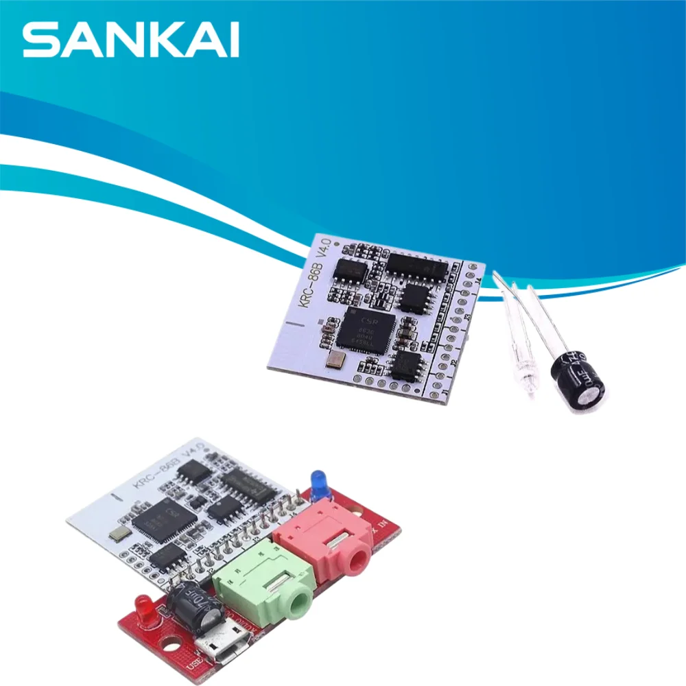 Bluetooth 4.1 Audio Receiver Board KRC-86B, CSR8630 Stereo Module, for DIY