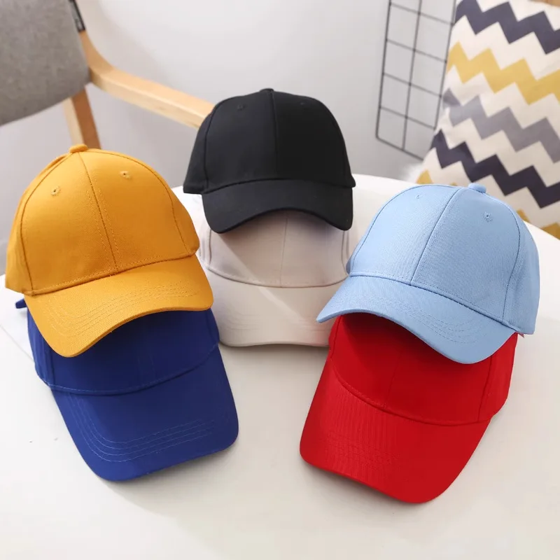 1 solid color simple baseball cap cap sunshade