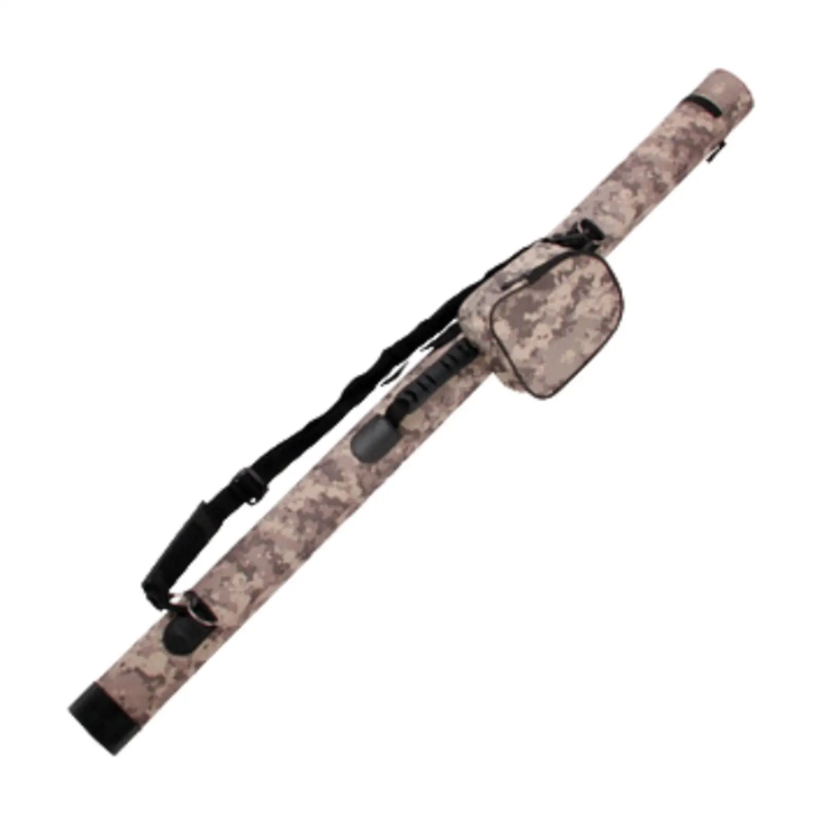 

Fly Fishing Rod Tube Fishing Rod Case 130cm Length Carrying Bag Adjustable Strap