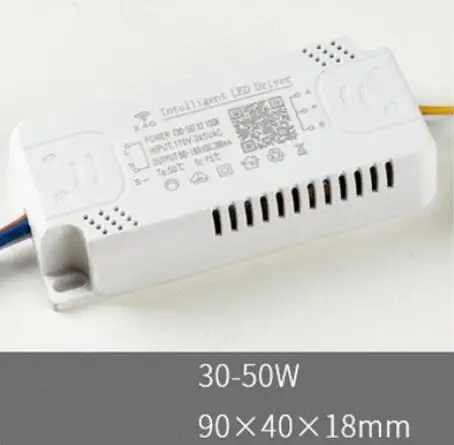 30-50W LED Driver Adapter AC170-245V 2.4G Wireless Dimmable color changeable Intelligent Transformer For Ceiling Light DIY