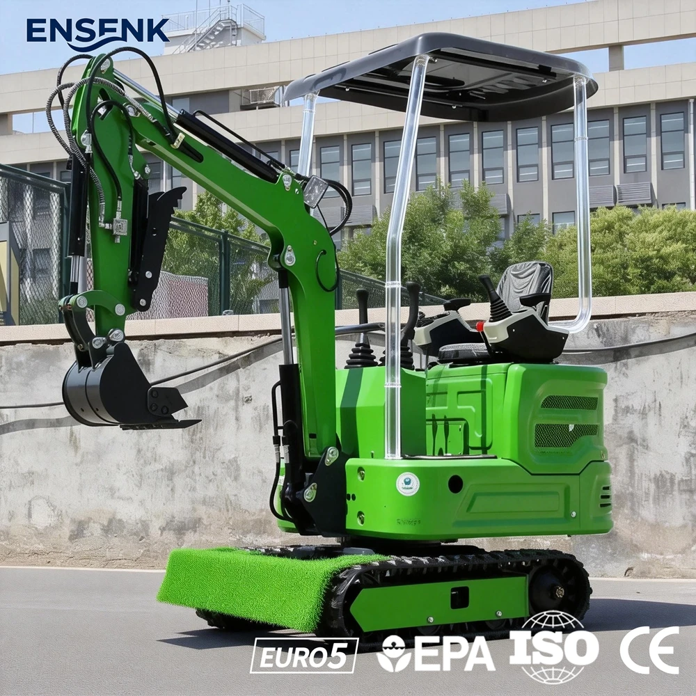 

Mini Excavator 0.8Ton 1.2Ton Agricultural Construction 1.5Ton 1.8Ton Diesel Engine Digger Europe EPA Euro 5 Manufacturer Direct
