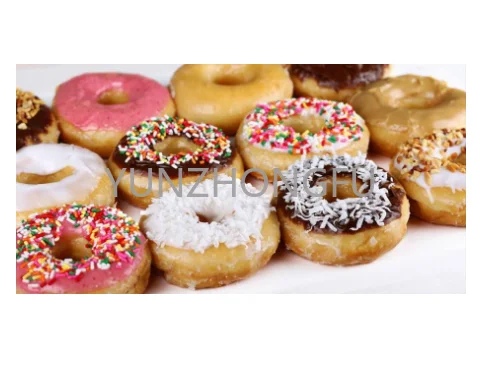 Commercial electric 4 rows mini donut machine automatic doughnut maker donut maker machine circle donut fryer machine