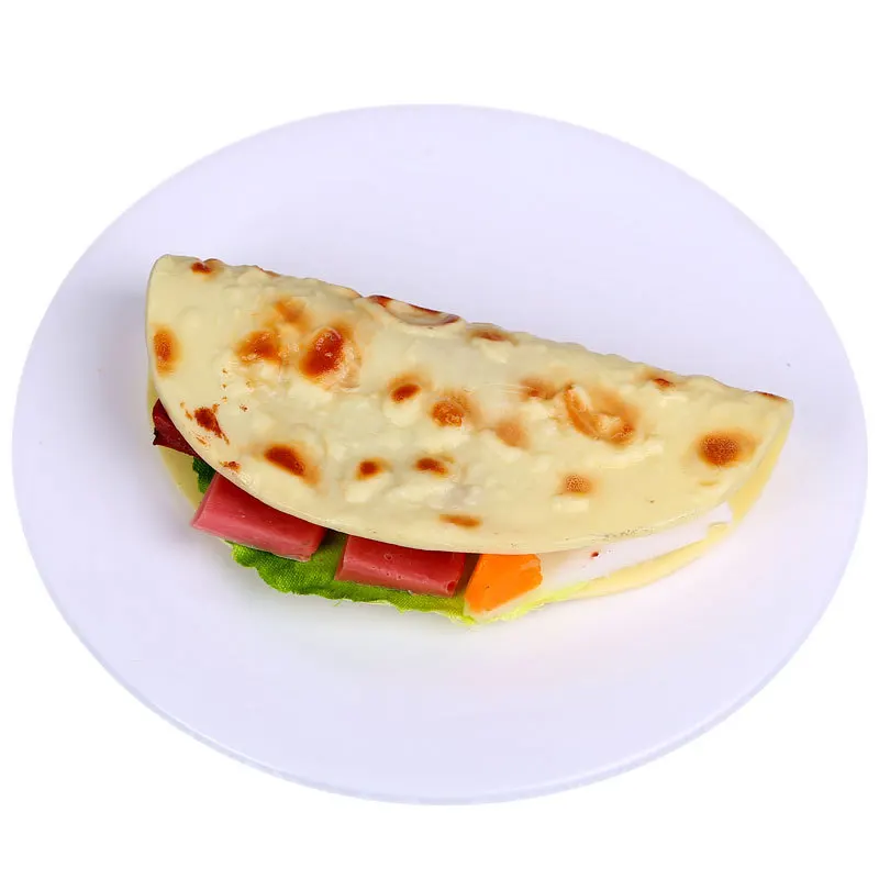 Simulation food props Food model Pancake snacks Movie props Window model Shop decoration