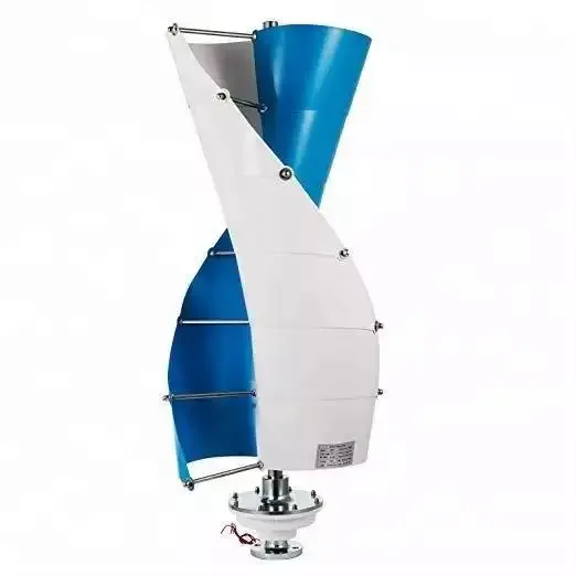 Low Noise 24V 48V Tulip Type Wind Turbine 1KW Vertical Axis Wind Generator