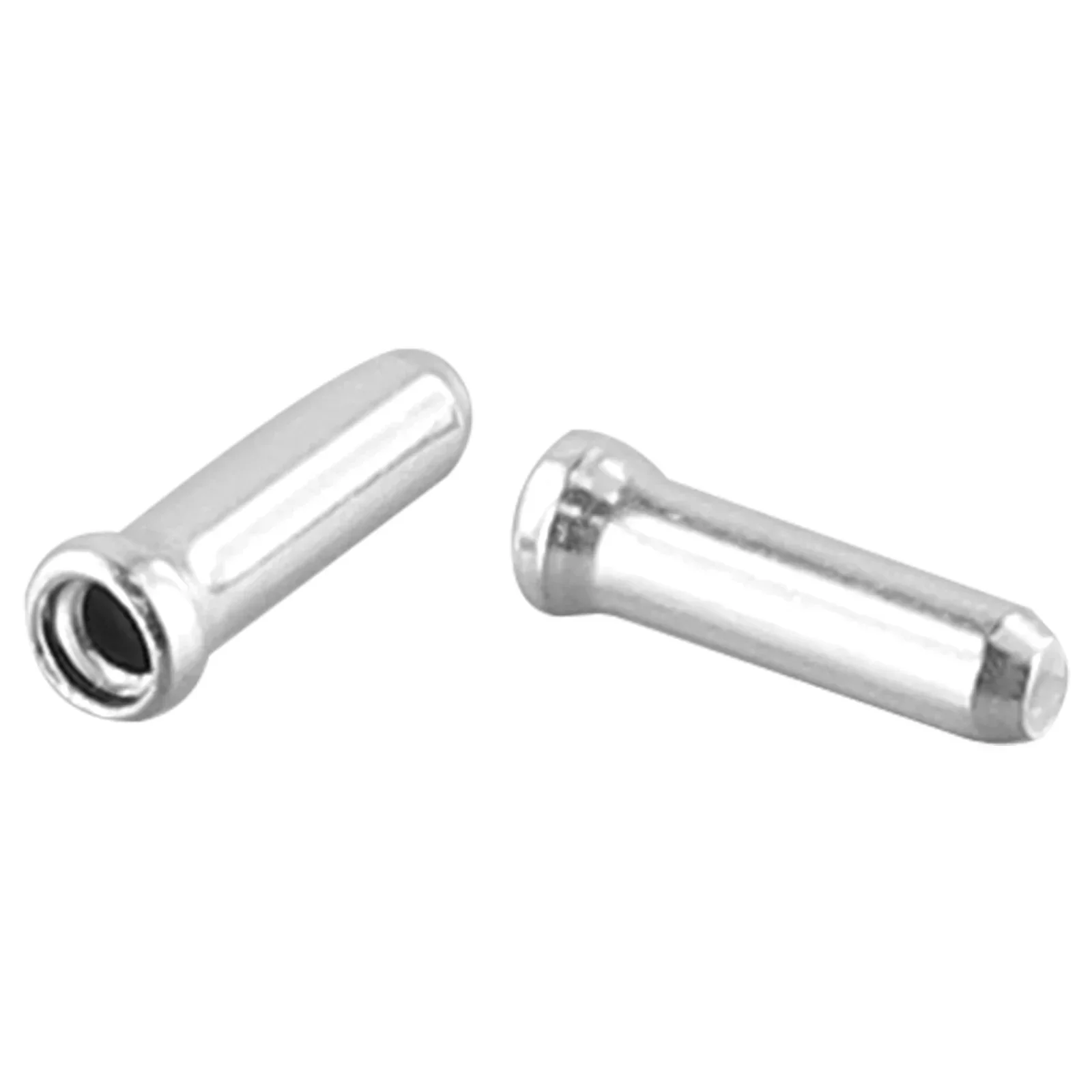 100pcs Bicycle Brake Shifter Cable Tips Aluminum Brake Line Derailleur Shift Inner Wire Cap-Crimps Bike Accessories Cycling