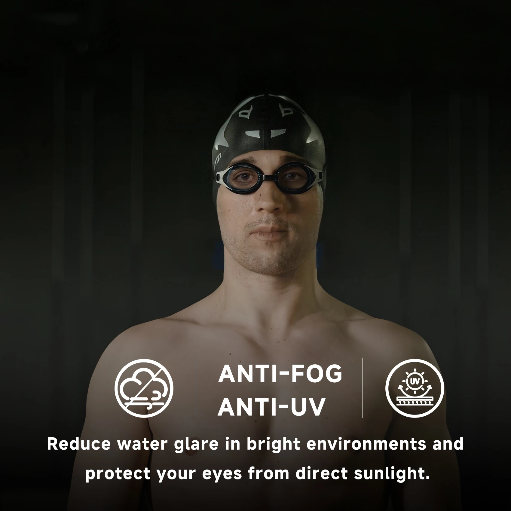 Schwimmbrille für Hyperopie-Myopie – Universelle, verstellbare verschreibungspflichtige Schwimmbrille für Erwachsene, Teenager und Kinder für verschiedene Augen – Detail 18
