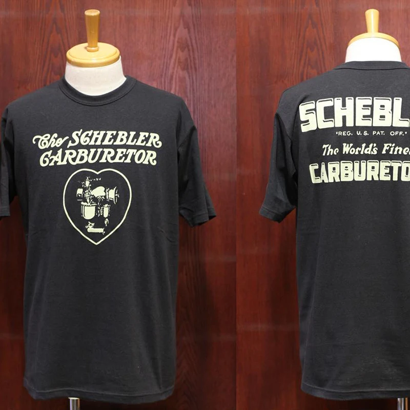 Y2K Men's Cotton T-shirt Summer Street Essential Clothing Letter Printed Round Neck Freewheelers Women's Short Sleeve Top