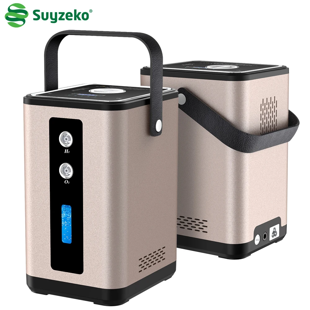 

Suyzeko Hydrogen Therapy Machine Portable O2 Concentrator H2 Inhaler 450ML Molecular Hydrogen Water Element SPA Beauty Home Use