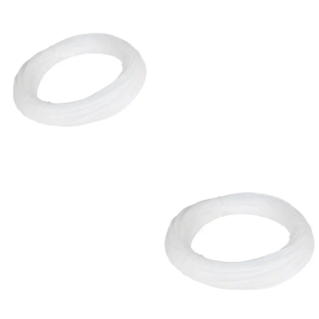 

652F Flexible PTFE Tube Teflonto Pipe 4mm by 2.5mm 100Meters for Efficient Printer Filaments Feeding pipe