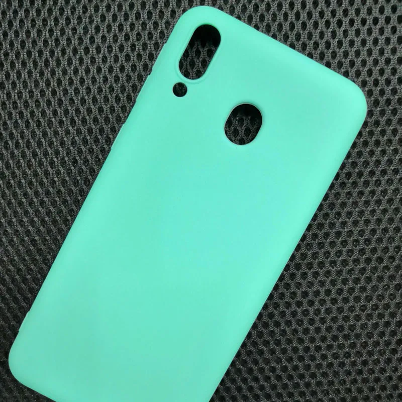 Soft Silicone TPU Case For Samsung Galaxy M20 Case  Slim Back Cover For Samsung Galaxy M10 Matte shockproof Phone Cover Fundas