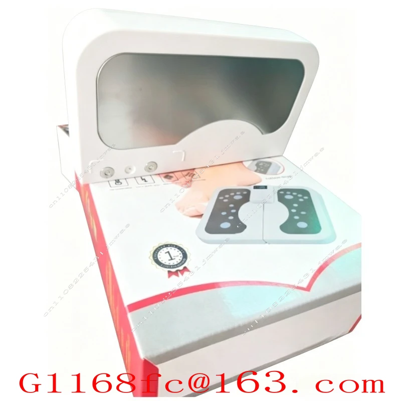Portable 2-in-1 Heating EMS Foot Relaxer Foldable Electric Foot Relaxer Sleep Foot Acupoints Blood Circulation Relieves Fatigue