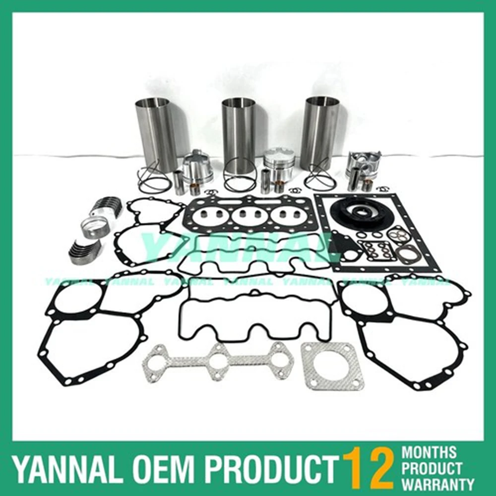 

Engine Overhaul Rebuild Kit With Gasket Bearing Set For Perkins 403C-11 Engine