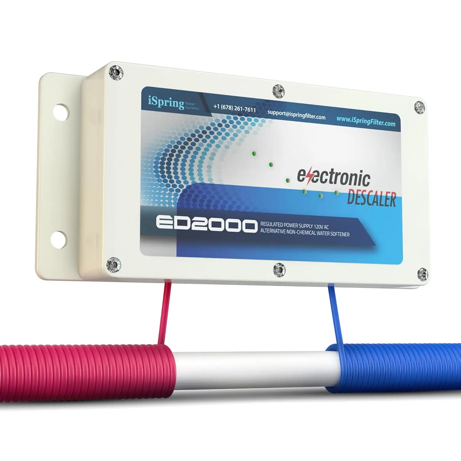 

Electronic Water Descaler for Whole House, Salt-Free Hard Water Conditioner Prevents Limescale Build-up