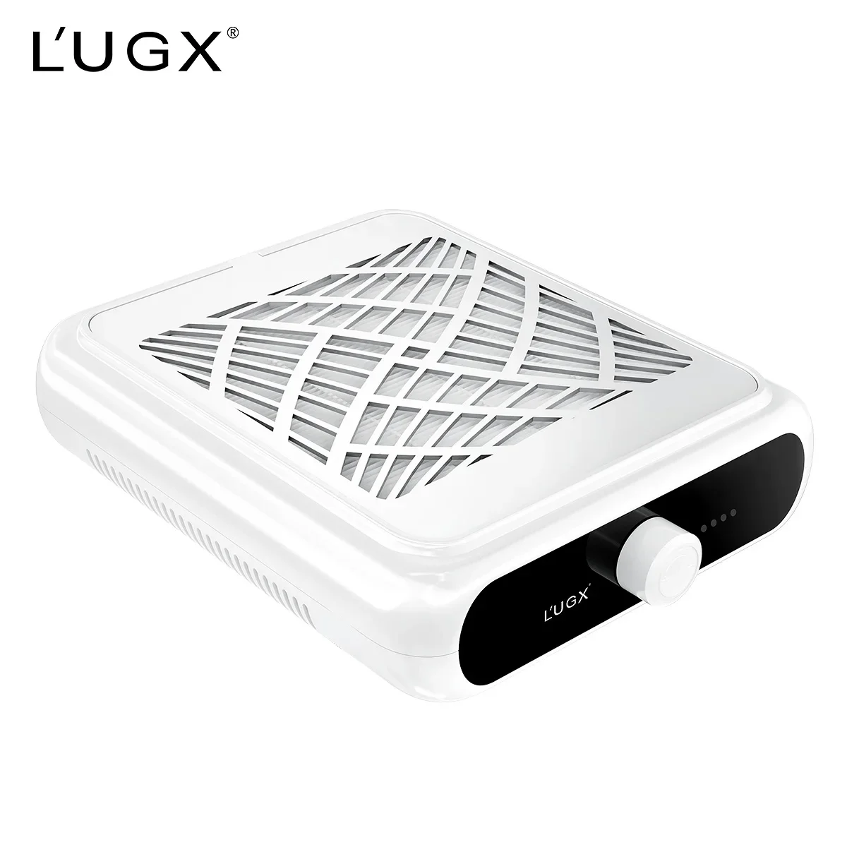 LUGX Newest Professional Manicure Nail Portable Vacuum Cleaner 621PA Strong Suction Brushless Rechargeable Nail Dust Collector