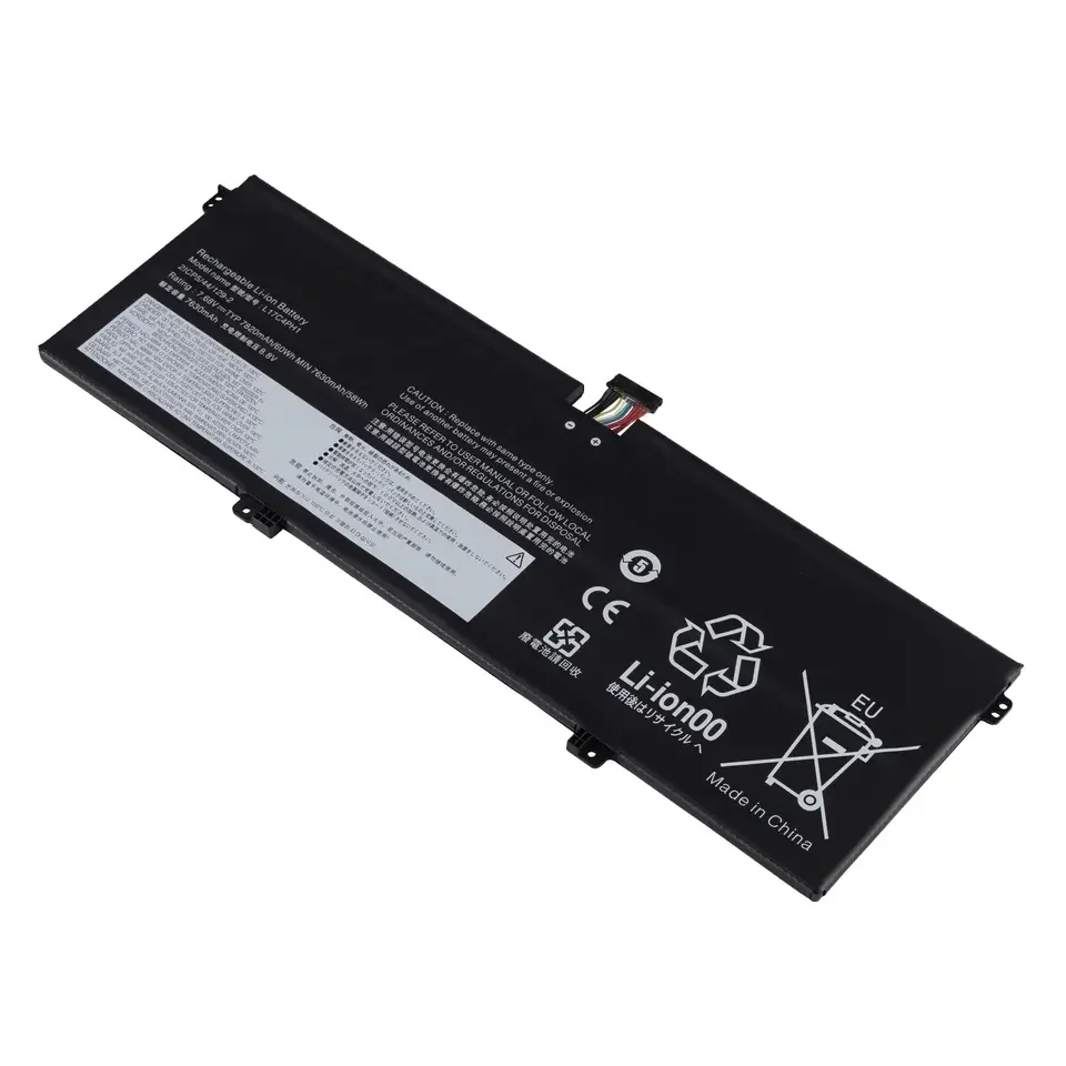 China factory supplier laptop battery 12v lithium battery L17C4PH1 7.68V 60Wh 7820mAh for LENOVO Yoga C930-13IKB Glass (Type 8