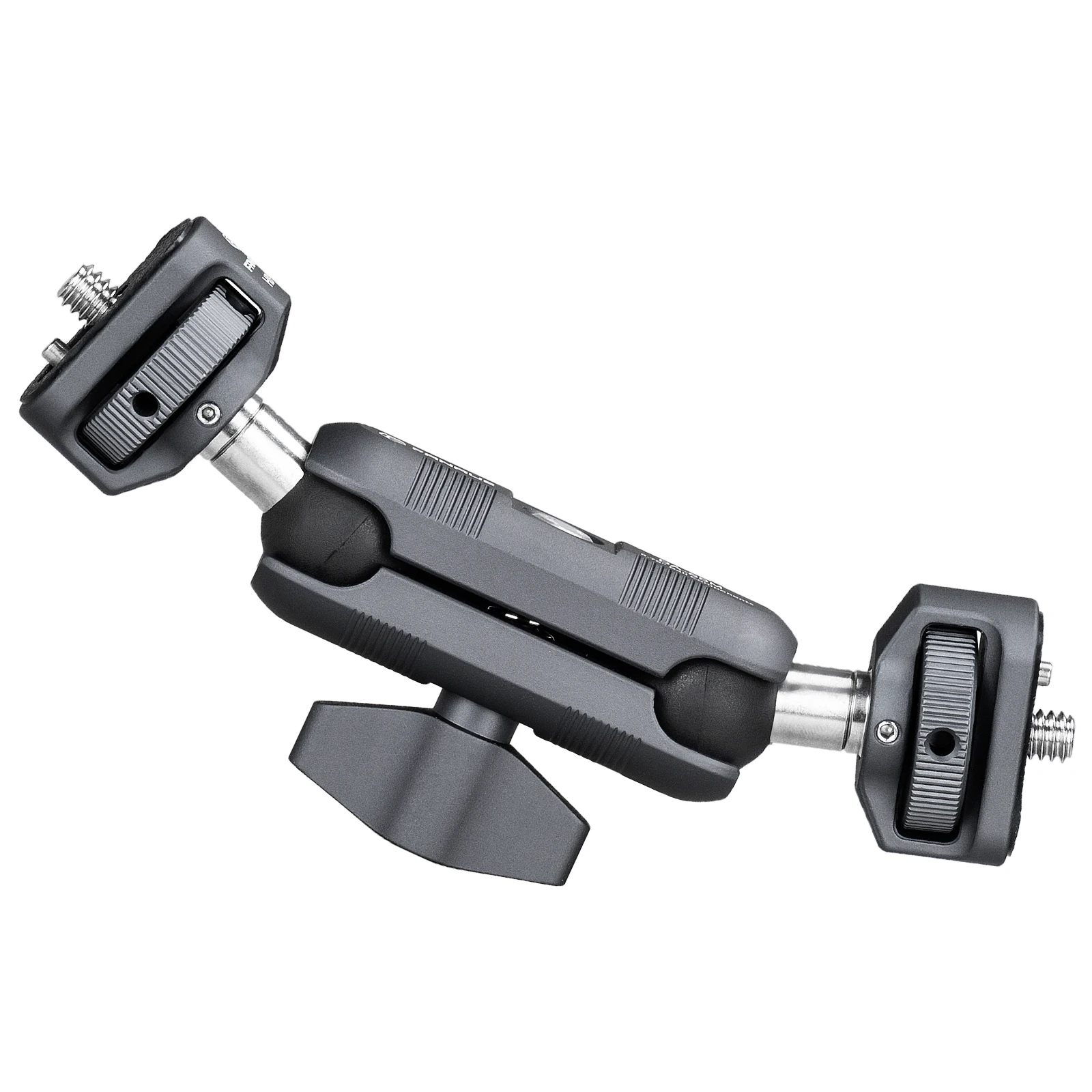 FANAUE Kamerahalterung aus Aluminiumlegierung, 20 mm Kugelkopf, Verbindungsstange, magischer Arm, Schnellverschluss, Gimbal-Zubehör