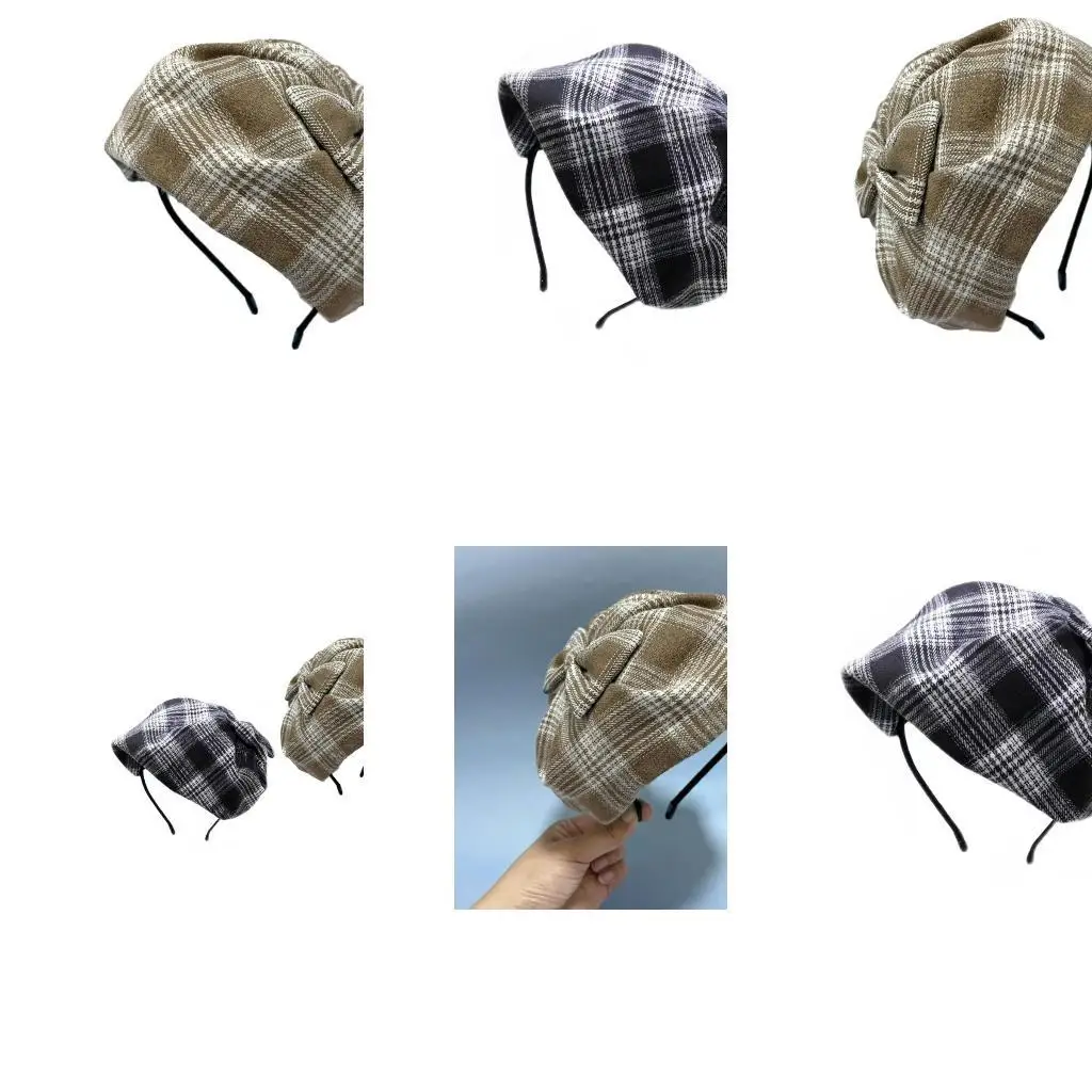 

652F Bowknot Headbands Fascinators Hat Women's Bows Headwear Hair Accessory For Women