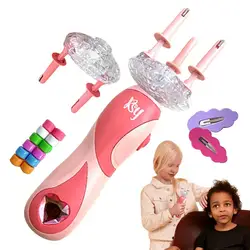 Electric Hair Braider Automatic Braiding Machine Hair Braider Tool with Hair Clips Multifunctional Hair Twisters Hairstyle Tools