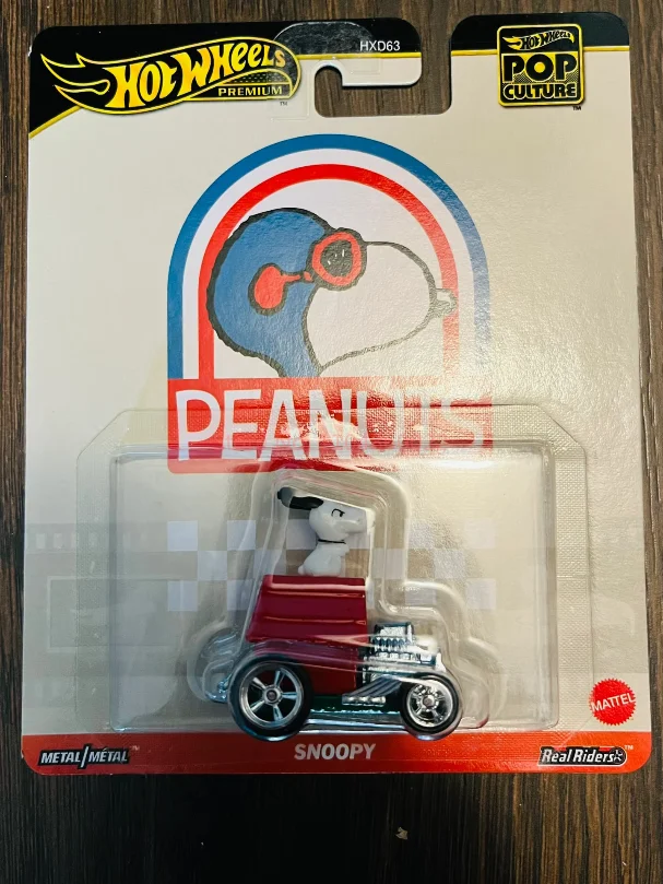 Hot Wheels HXD63-M Pop Culture Cyberpunk 2077 The Nightmare Before Christmas Airwolf Batman Batmobile Peanuts Snoopy Model Samochodu