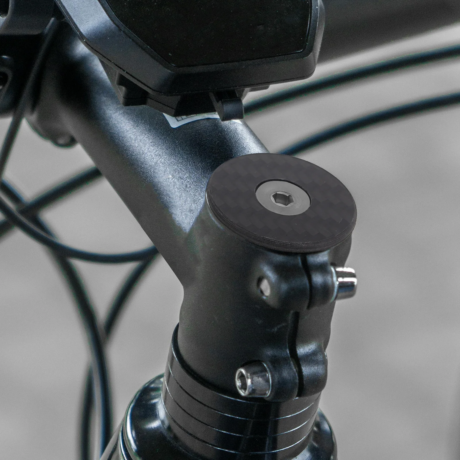 

1 set Bicycle Headset Cap Carbon Bike Stem Top Cover Waterproof Protective Decorative Bikes Accessories For Road