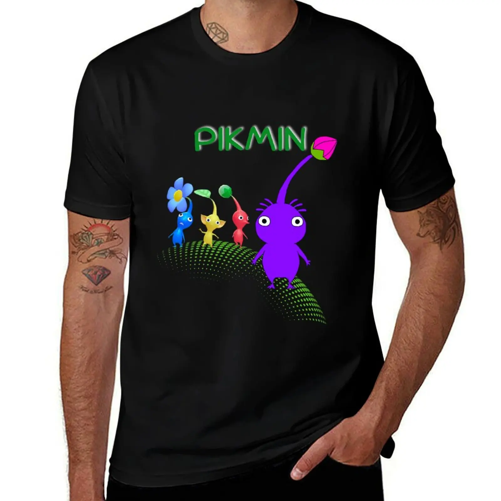 

Pikmin T-Shirt t shirts for man cotton funny men t shirt cotton 100% man tshirt T-Shirt